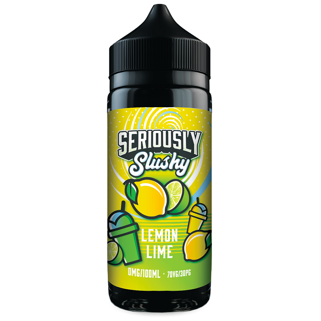 Seriously Slushy Lemon Lime 0mg 100ml Shortfill E-Liquid