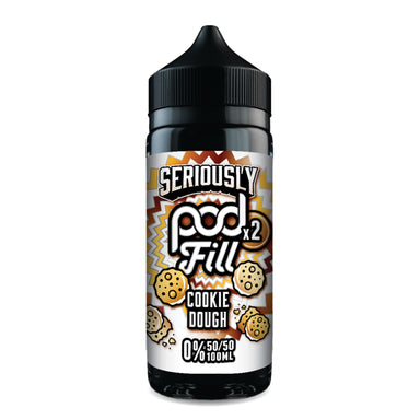 Doozy Vape Seriously Pod Fill X2 Cookie Dough 0mg 100ml Shortfill – Vapor  Shop Direct