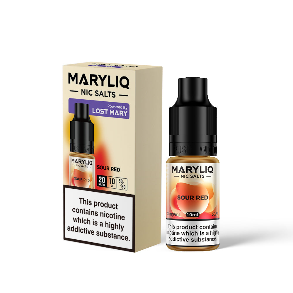 Lost Mary Maryliq Sour Red 10ml Nic Salt