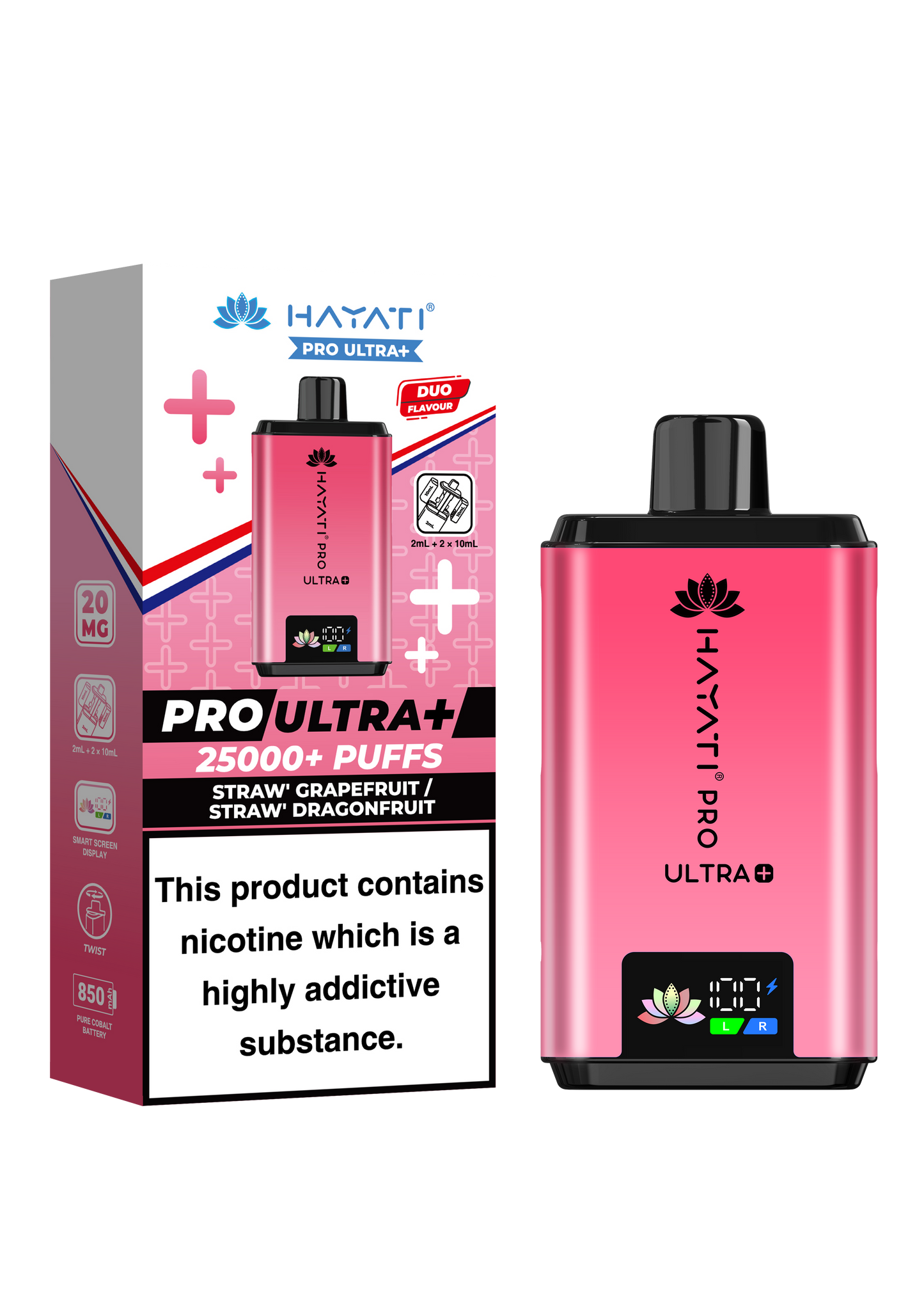 Hayati Pro Ultra + 25K Prefilled Pod Kit
