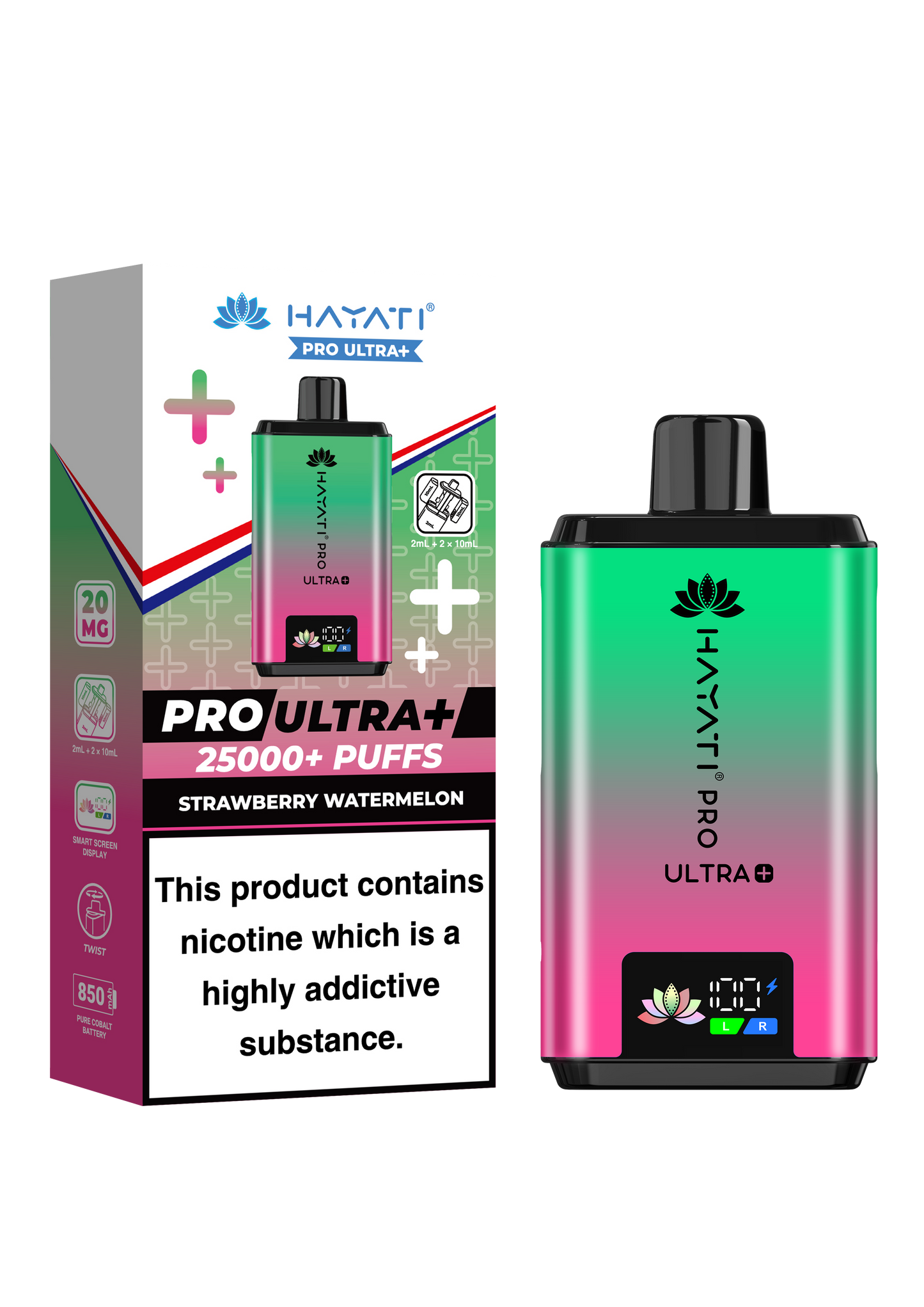 Hayati Pro Ultra + 25K Prefilled Pod Kit