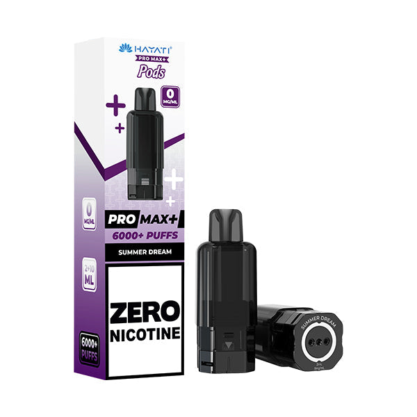 Hayati Pro Max 6000 + Prefilled Pod ZERO NICOTINE - Summer Dream