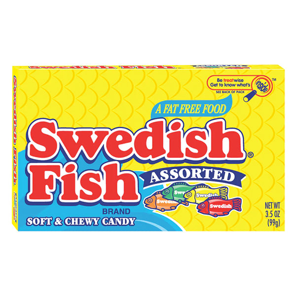 Swedish Fish Assorted Theatre Box (99g)