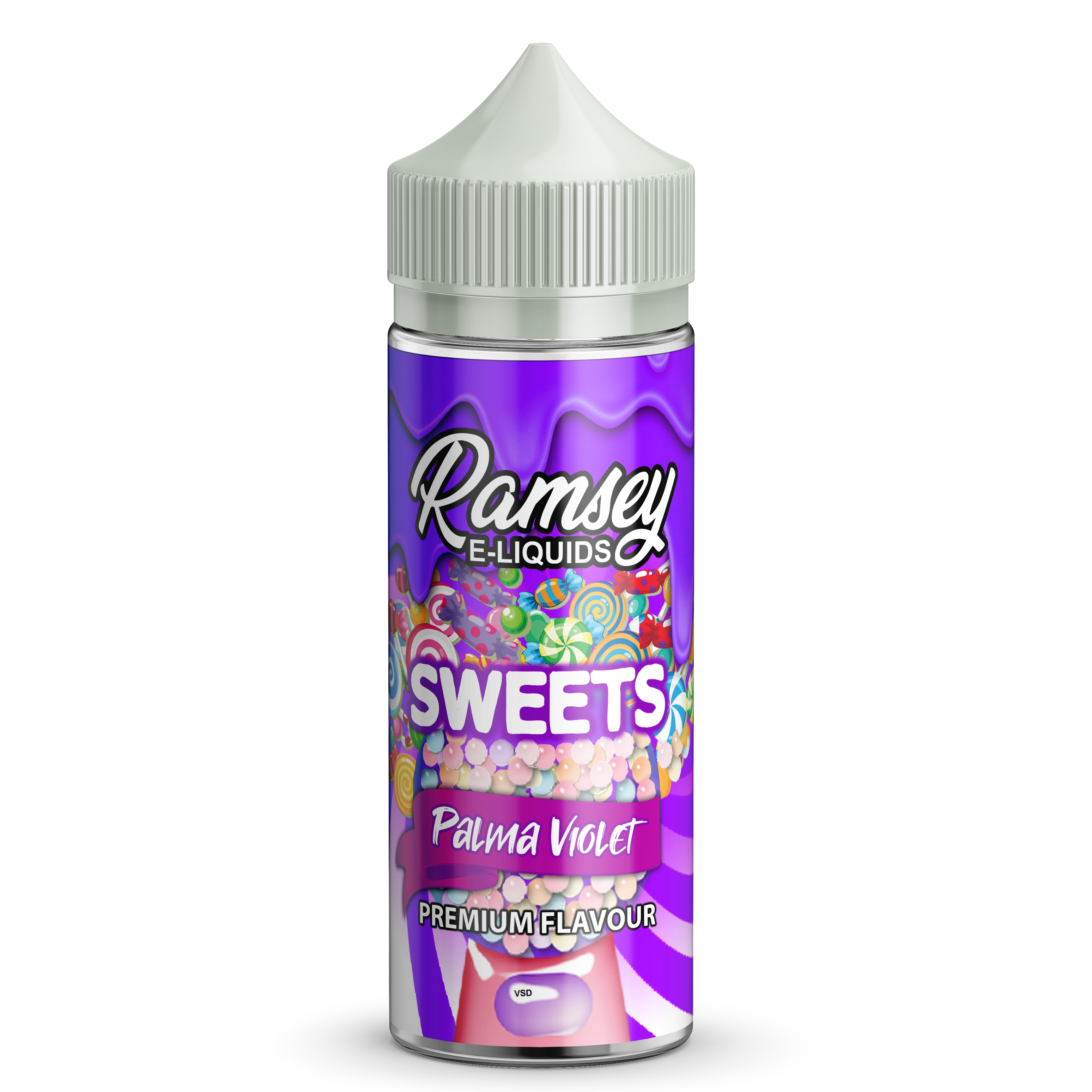 Ramsey E-Liquids Sweets Palma Violets 0mg 100ml Shortfill E-Liquid