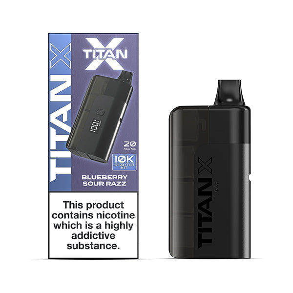 Titan X 10K Blueberry Sour Razz