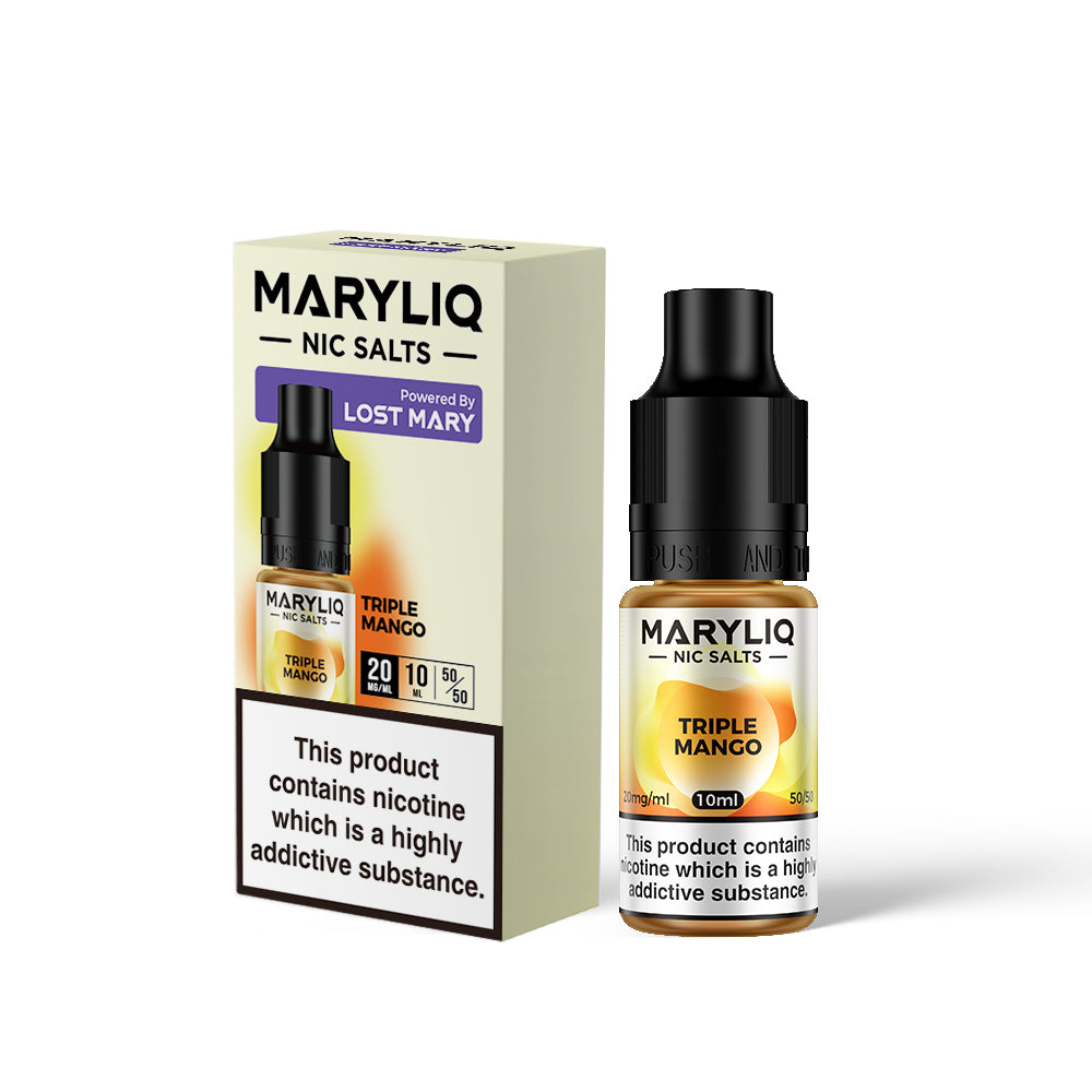 Lost Mary Maryliq Triple Mango 20mg 10ml Nic Salt