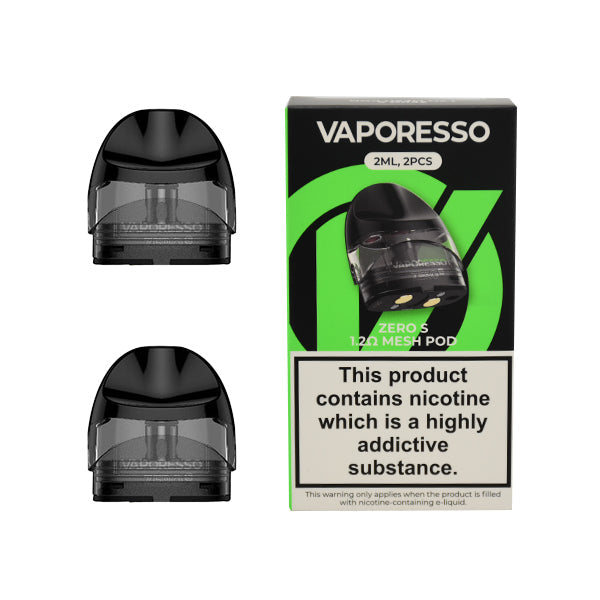 Vaporesso Zero S Replacement Pods 2 Pack