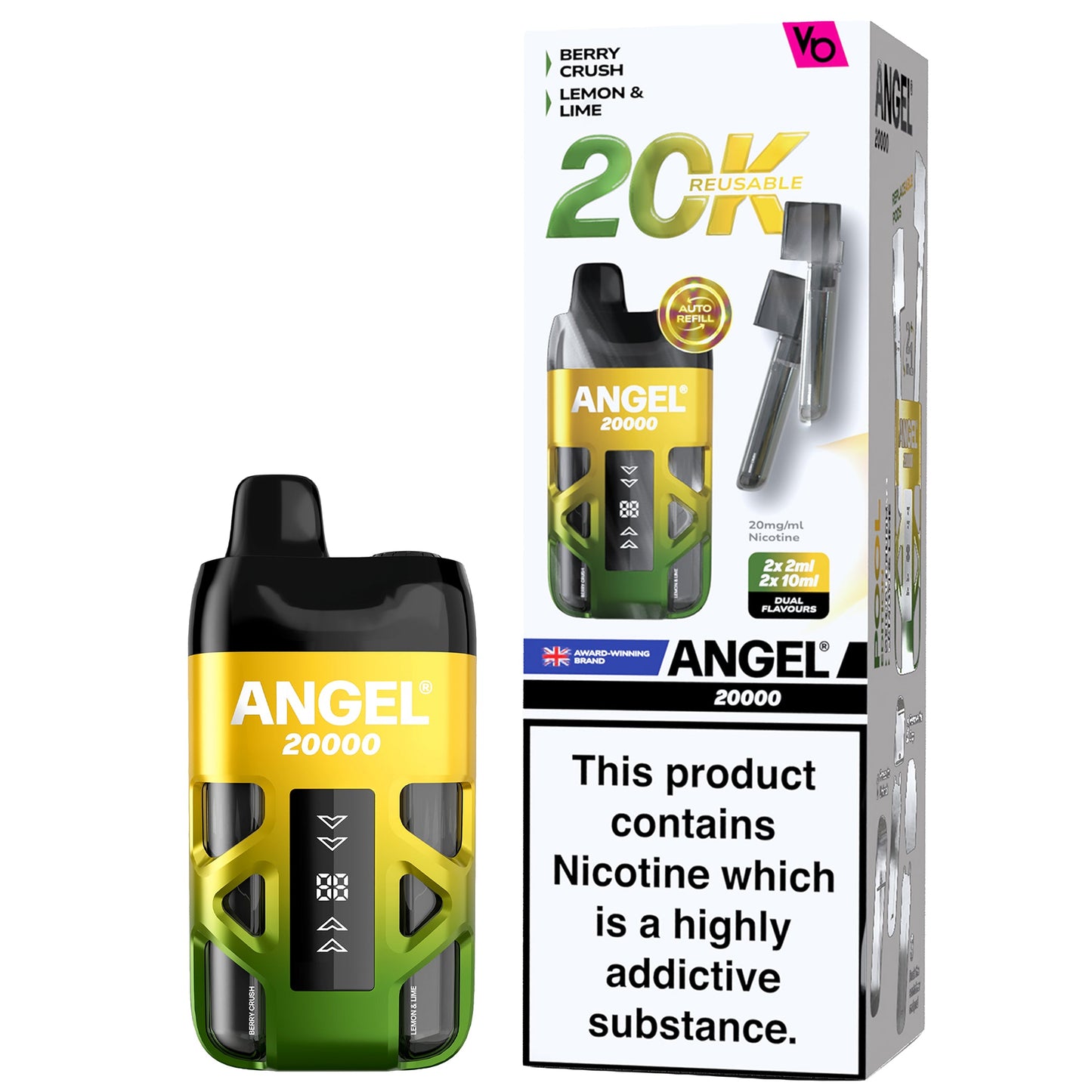 Vapes Bars Angel 20K Prefilled Pod Vape Kit - Pool Edition