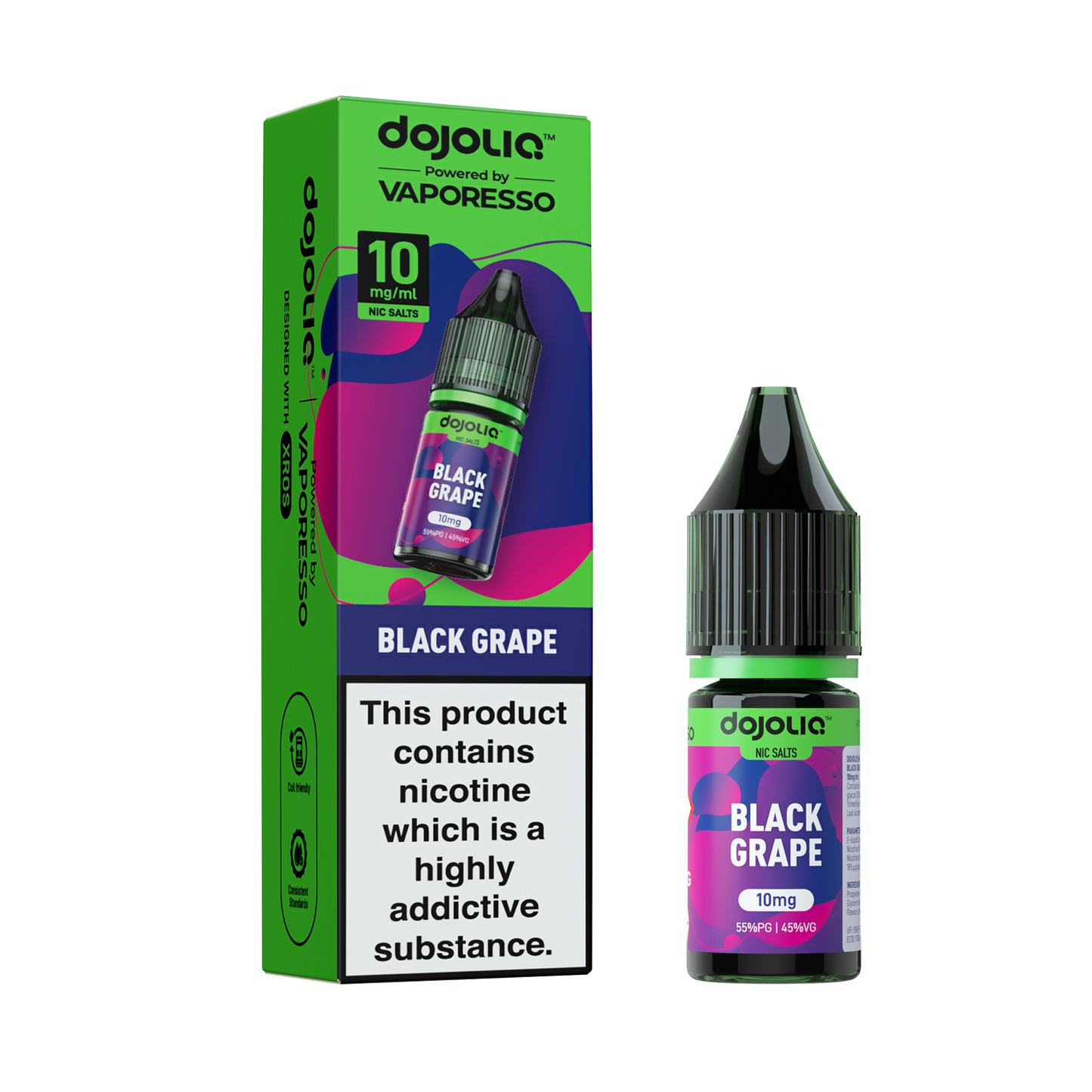 Black Grape Nic Salt by Vaporesso - Nic Salts UK