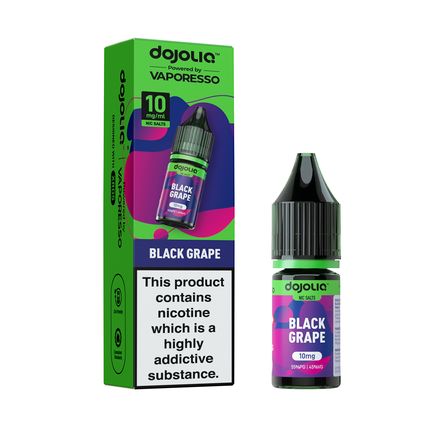 Black Grape Nic Salt by Vaporesso - Nic Salts UK