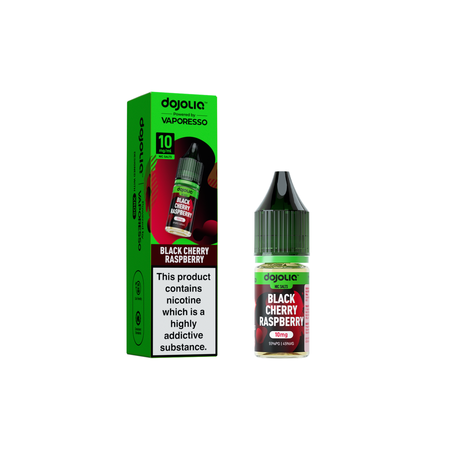 Black Cherry Raspberry Nic Salt by Vaporesso - Nic Salts UK