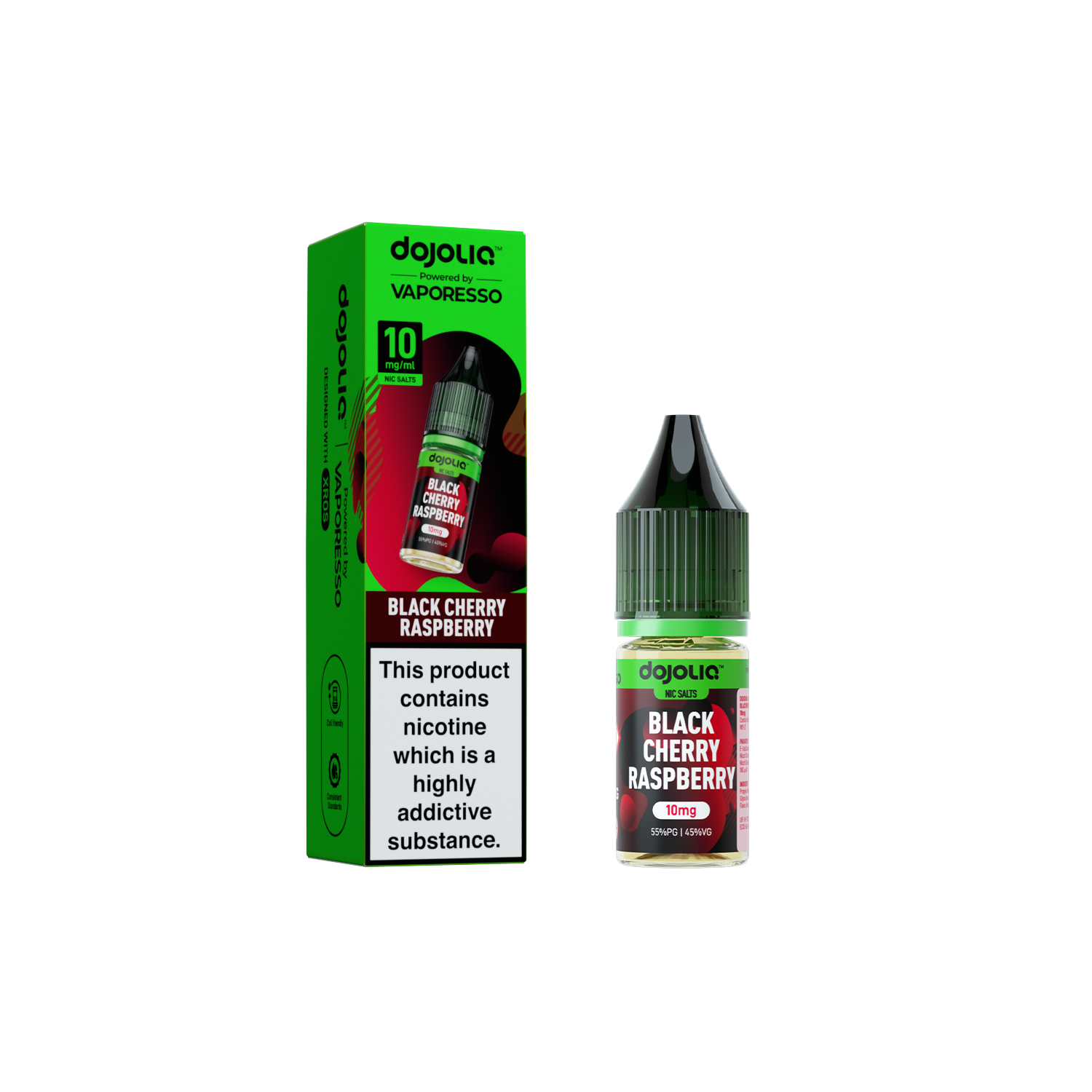 Black Cherry Raspberry Nic Salt by Vaporesso - Nic Salts UK