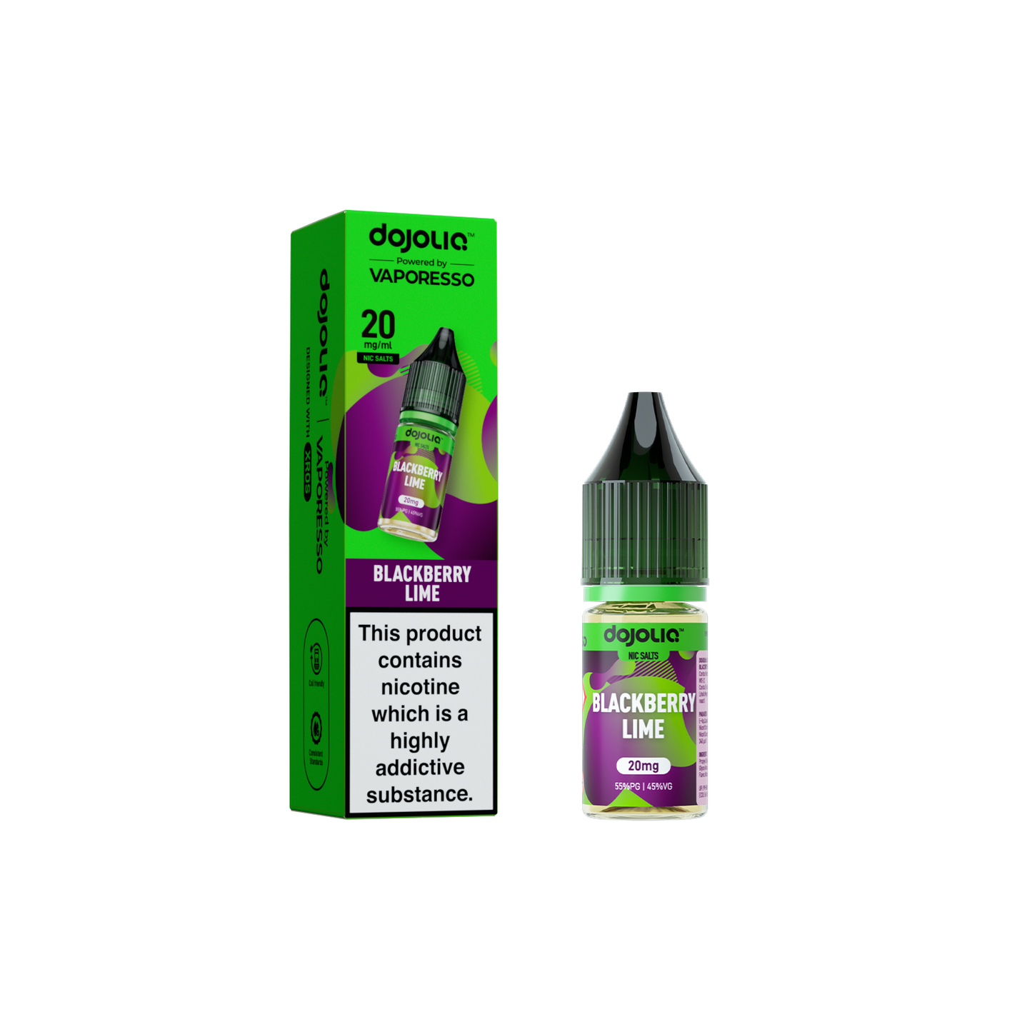 Blackberry Lime Nic Salt by Vaporesso - Nic Salts UK
