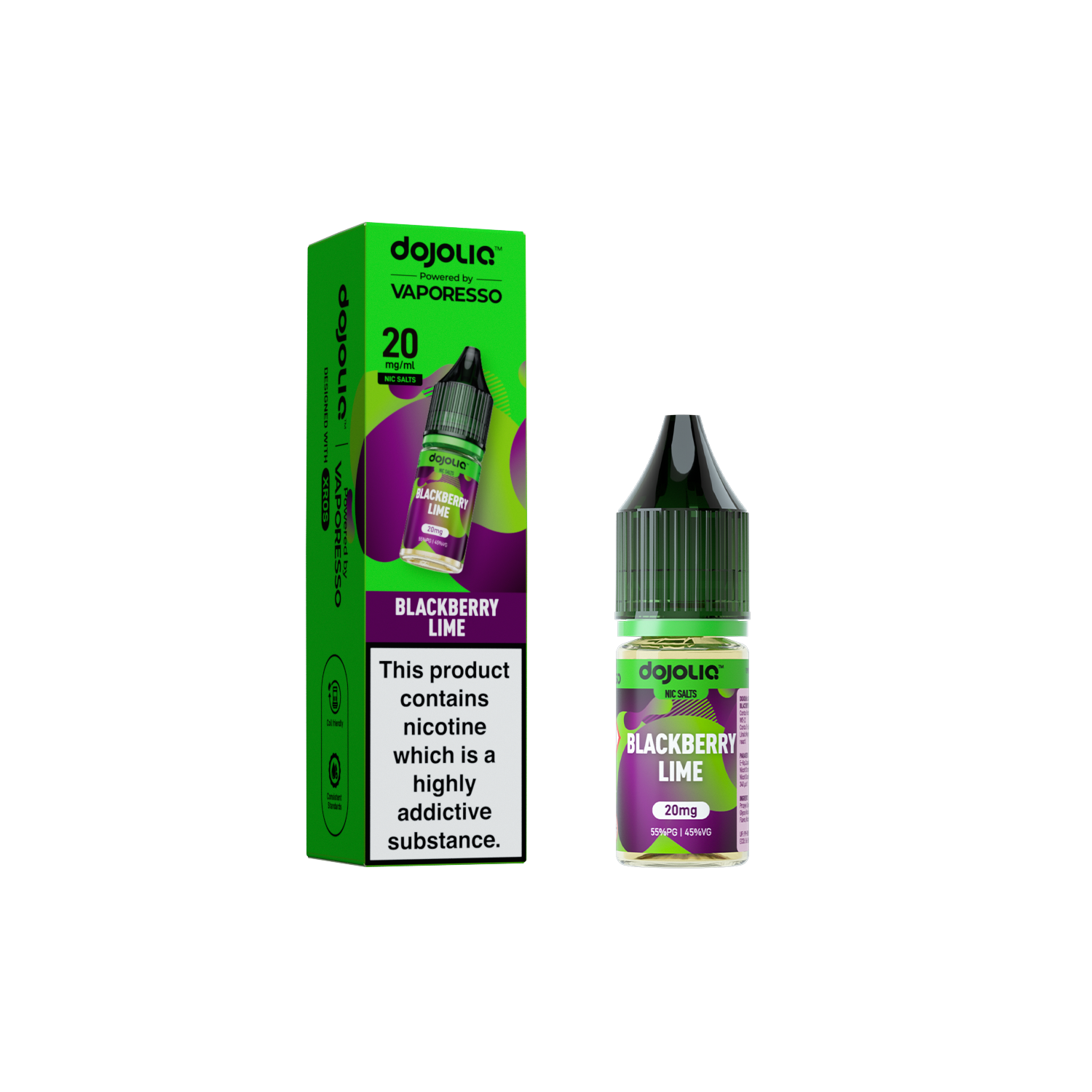 Blackberry Lime Nic Salt by Vaporesso - Nic Salts UK