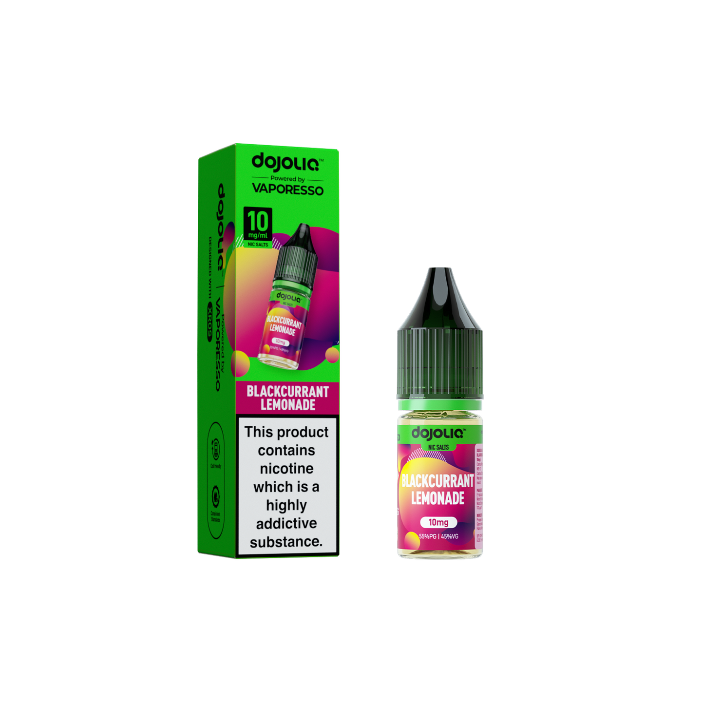 Blackcurrant Lemonade Nic Salt by Vaporesso - Nic Salts UK