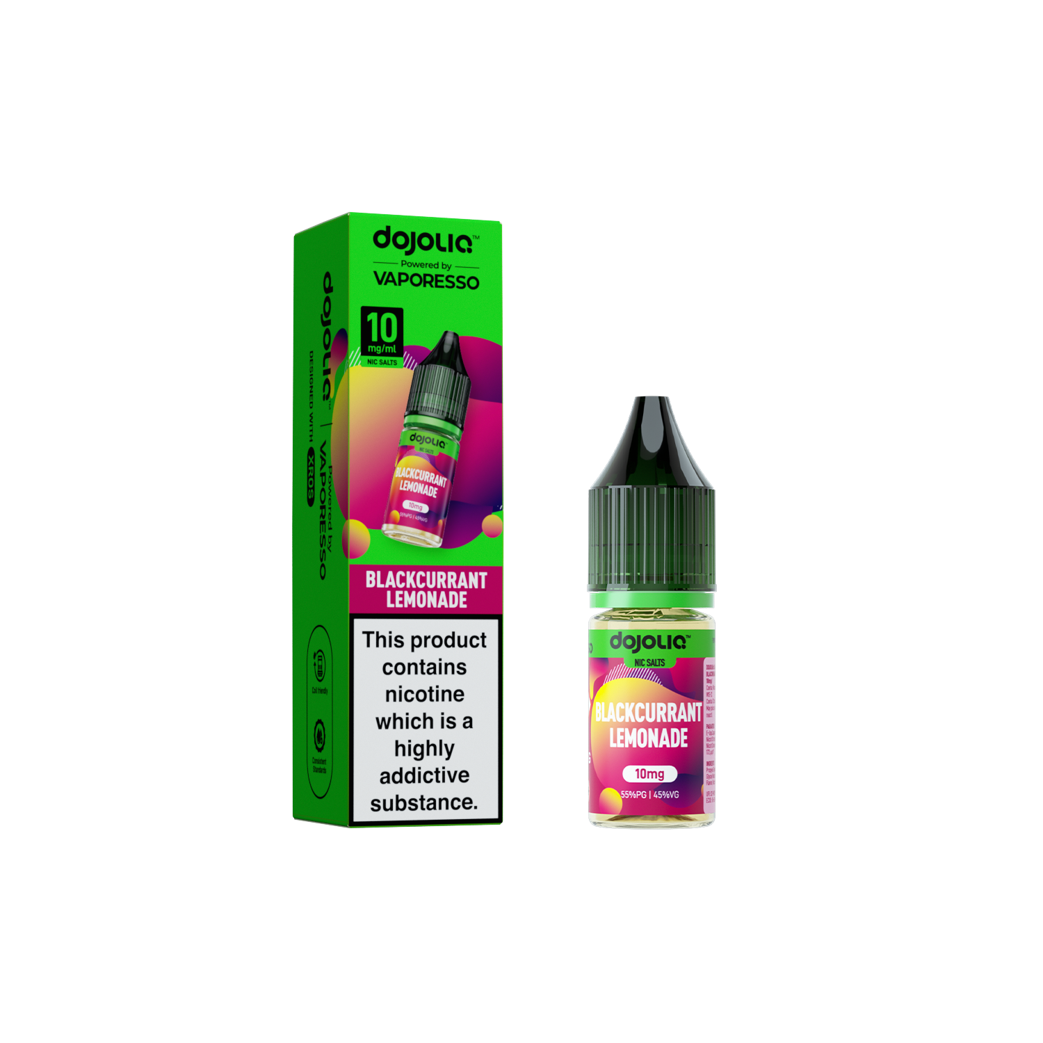 Blackcurrant Lemonade Nic Salt by Vaporesso - Nic Salts UK