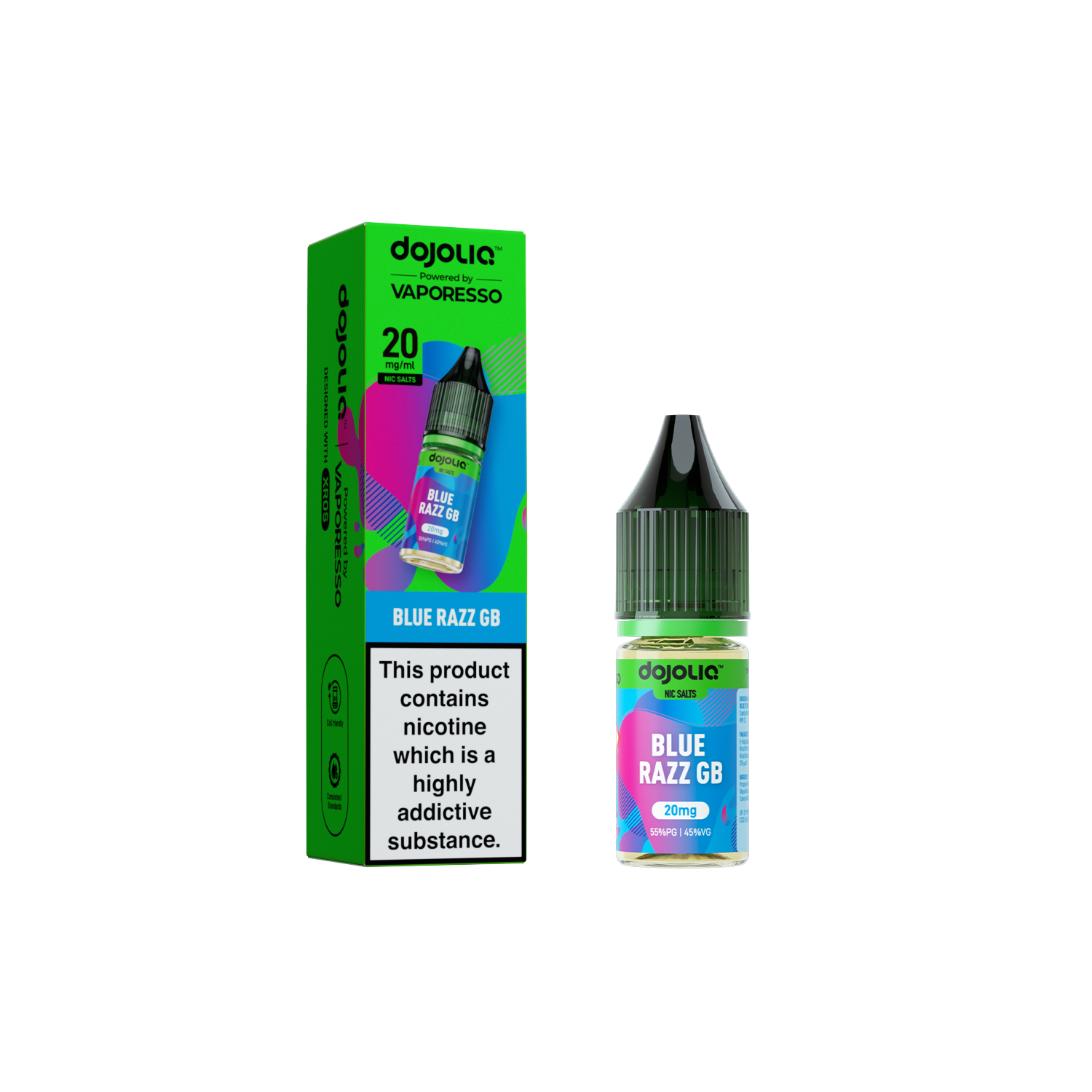 Blue Razz GB Nic Salt by Vaporesso - Nic Salts UK
