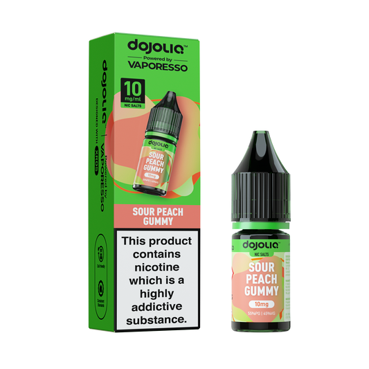 Sour Peach Gummy Nic Salt by Vaporesso - Nic Salts UK