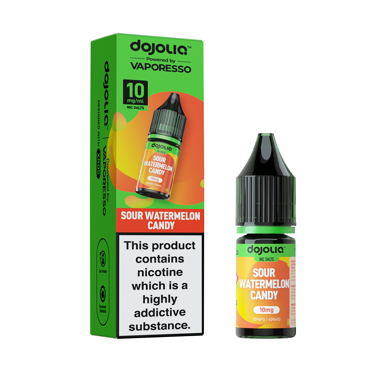 Sour Watermelon Candy Nic Salt by Vaporesso - Nic Salts UK