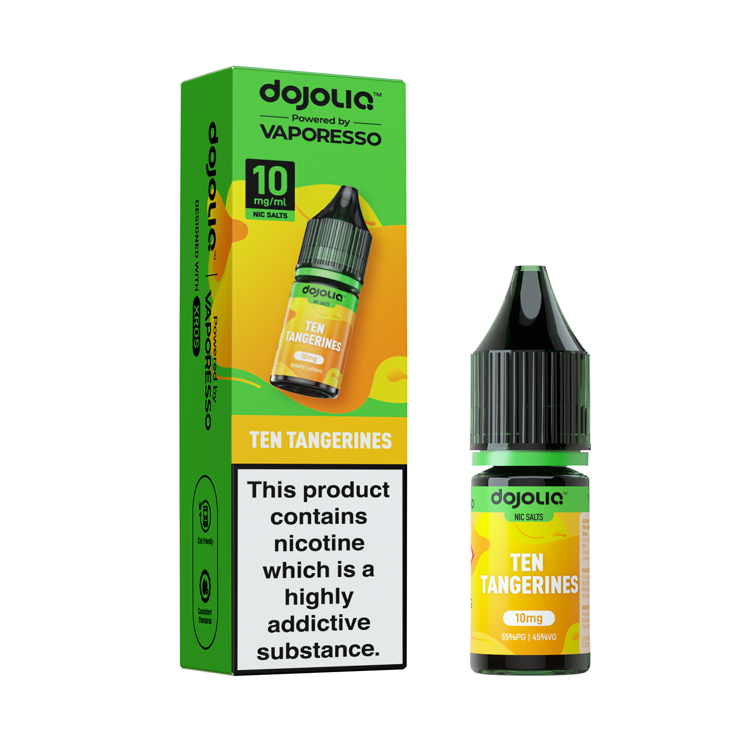 Ten Tangerines Nic Salt by Vaporesso - Nic Salts UK