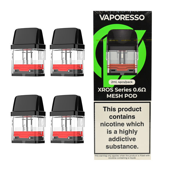 Vaporesso XROS Replacement Pods 4pk