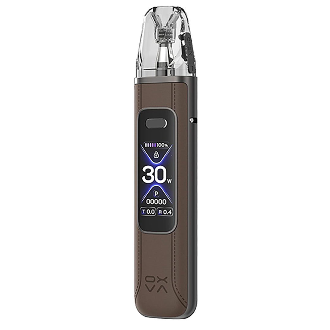 OXVA Xlim Pro 3 Vape Kit - Brown Leather