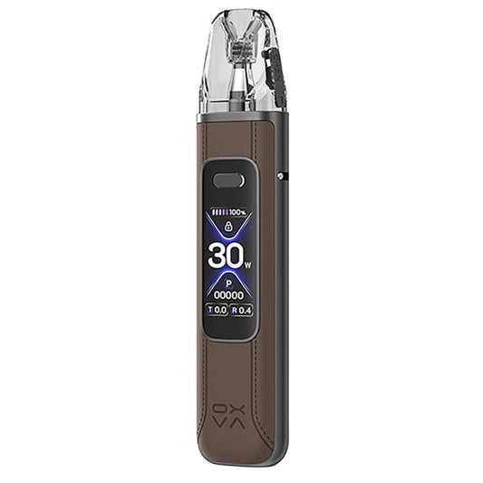 OXVA Xlim Pro 3 Vape Kit - Brown Leather