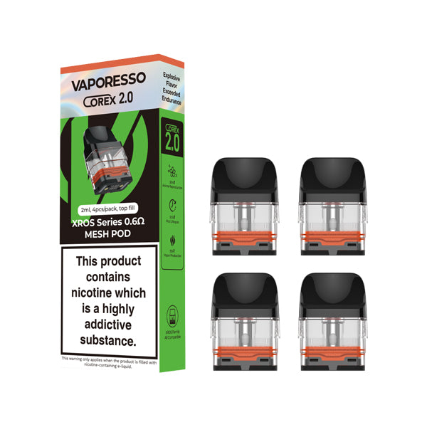Vaporesso XROS Series Pods Corex 2.0 Tech Version