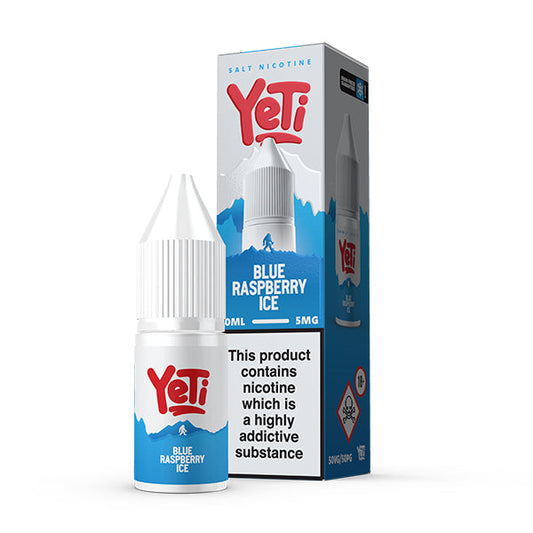 Yeti Summit Series Blue Raspberry Ice 10ml Nic Salt
