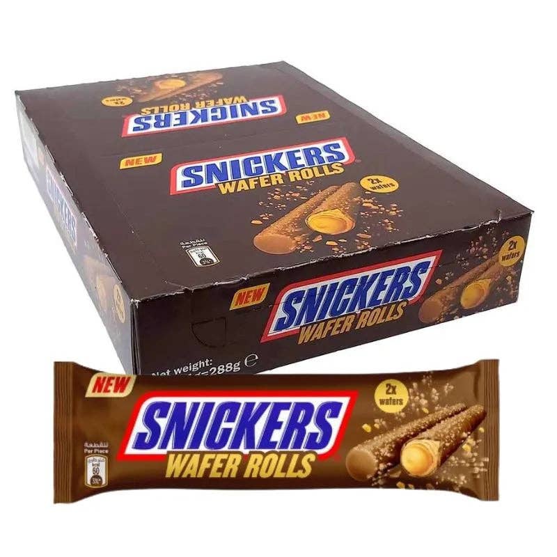 Snickers Wafer Rolls