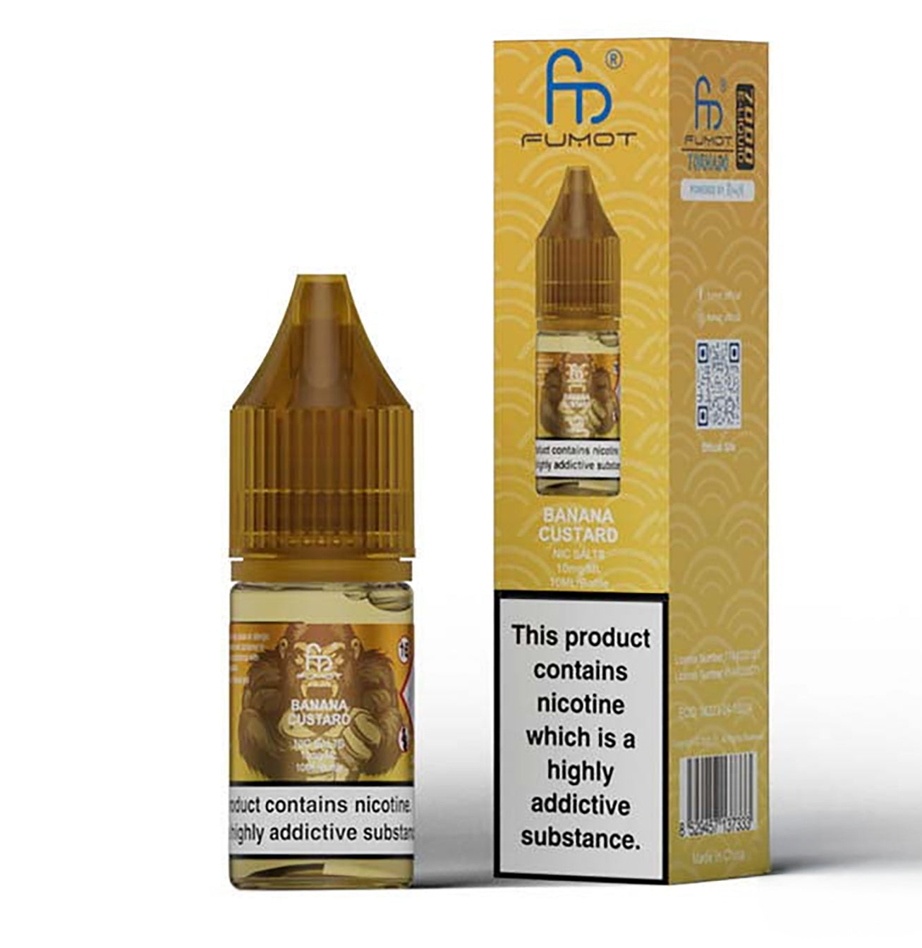 Banana Custard Nic Salt by RandM - Nic Salts UK