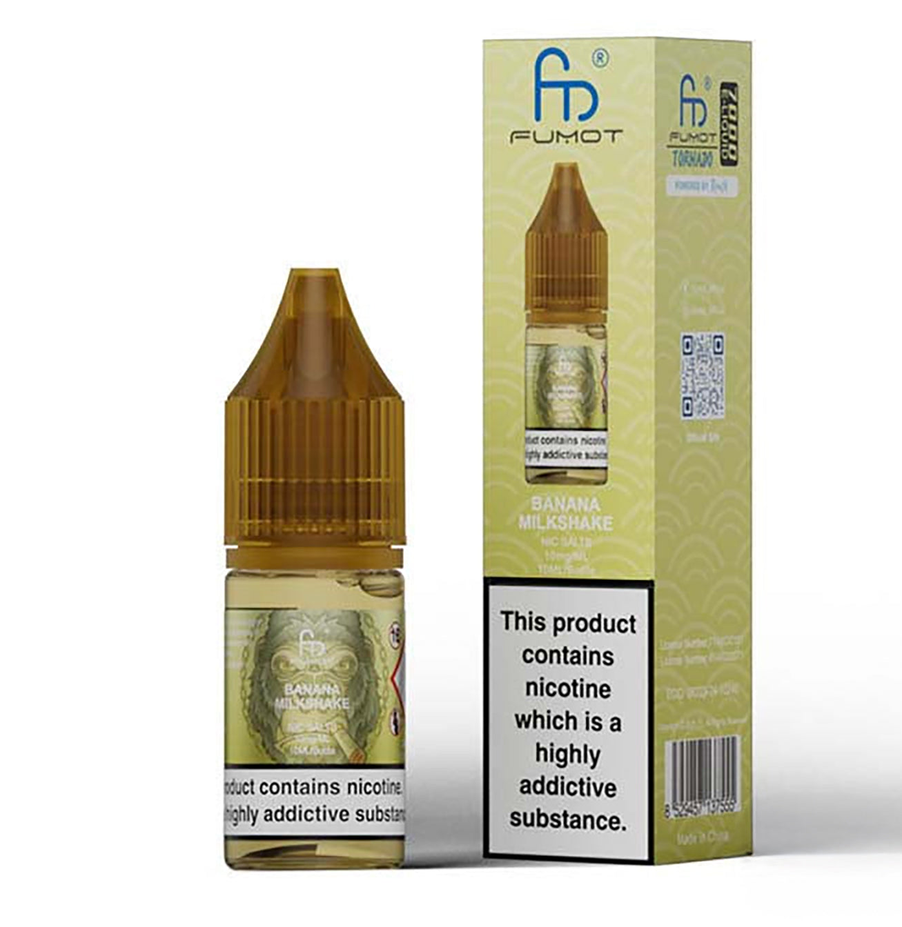 Banana Milkshake Nic Salt by RandM - Nic Salts UK