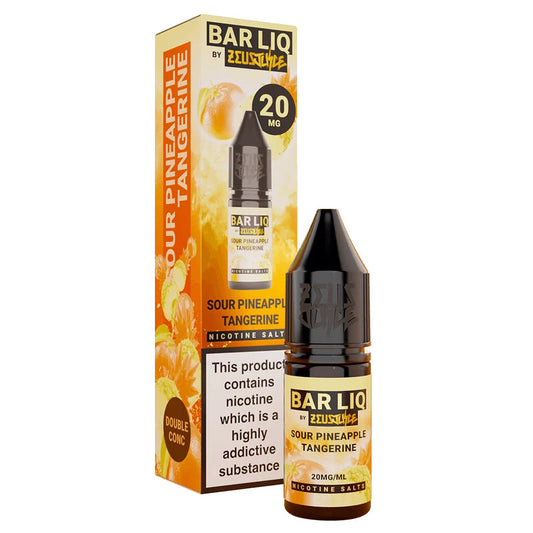 Sour Pineapple Tangerine Nic Salt by Zeus Juice - Nic Salts UK