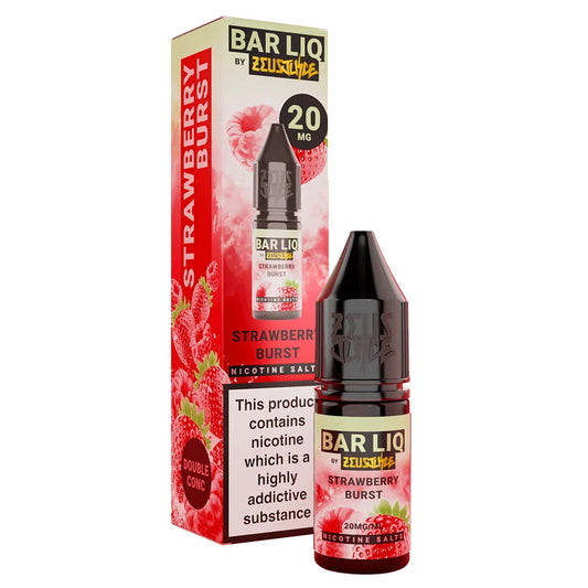 Strawberry Burst Nic Salt by Zeus Juice - Nic Salts UK