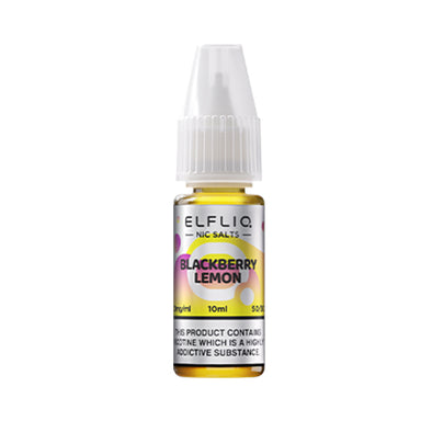 Elf Bar ELFLIQ Blackberry Lemon 10ml Nic Salt – Vapor Shop Direct