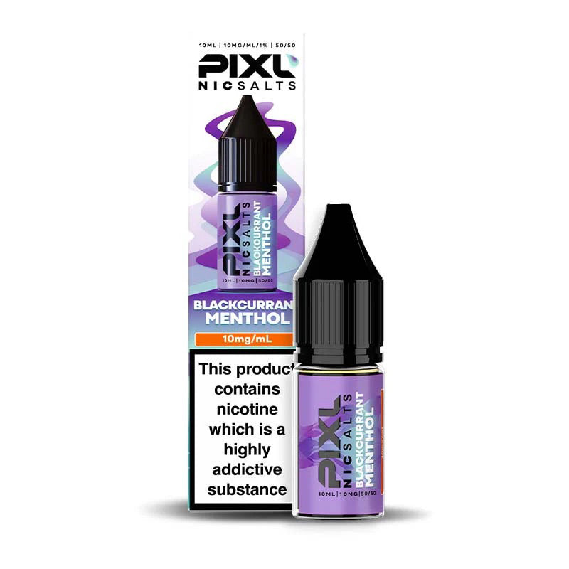 Blackcurrant Menthol Nic Salt by PIXL - Nic Salts UK