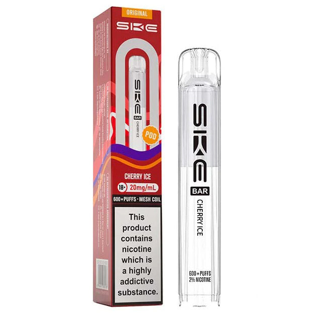 Cherry Ice Bar 600 20mg Prefilled Pods by SKE Crystal