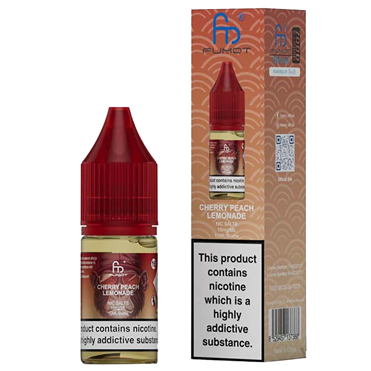RandM 7000 Cherry Peach Lemonade 10ml Nic Salt
