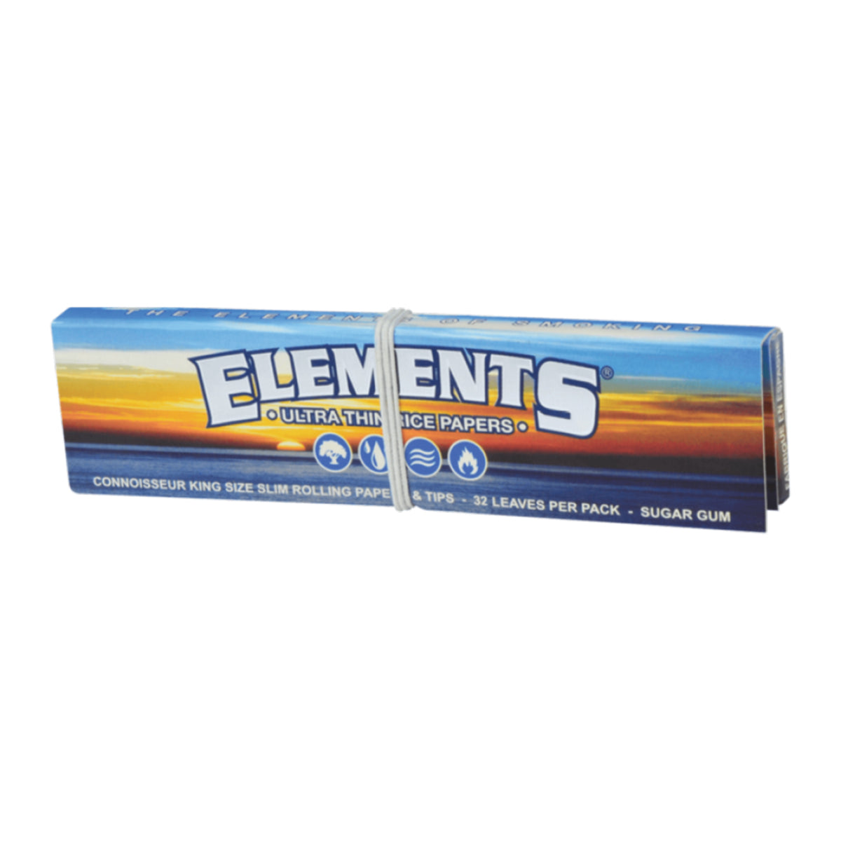 Elements Connoisseur Rolling Papers + Tips (1pack)