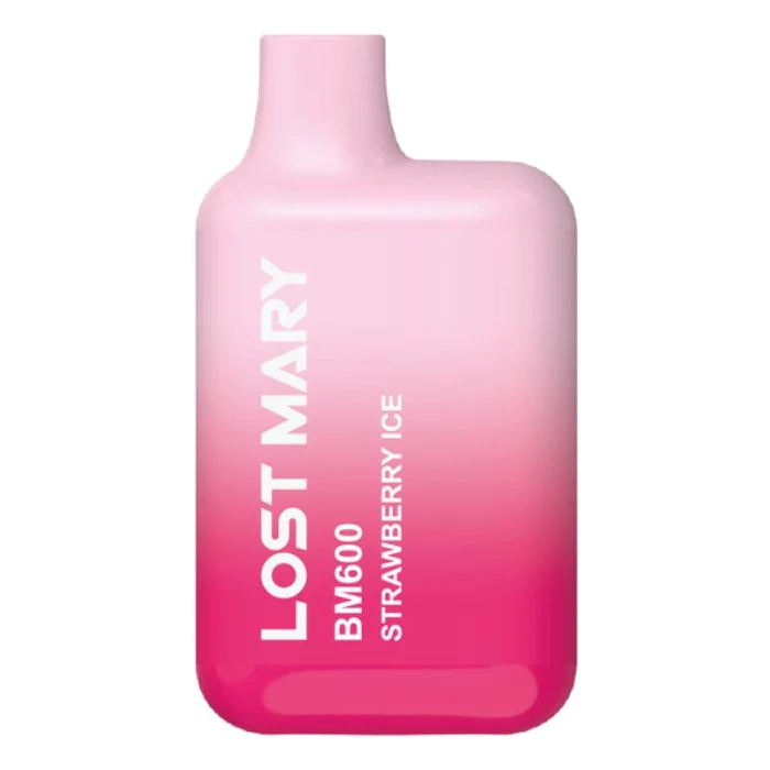 Lost Mary BM600 nic free Strawberry Ice disposable Vape