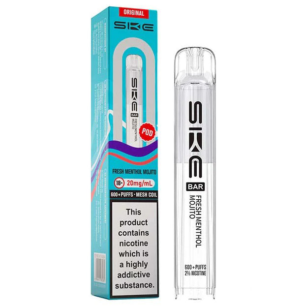 Fresh Menthol Mojito Bar 600 20mg Prefilled Pods by SKE Crystal