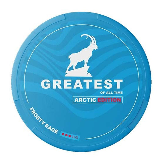 Greatest Arctic Edition Frosty Rage Nicotine Pouches 10mg - 20 Pouches