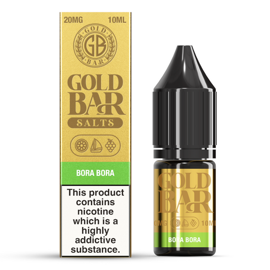 Gold Bar Bora Bora 10ml Nic Salt