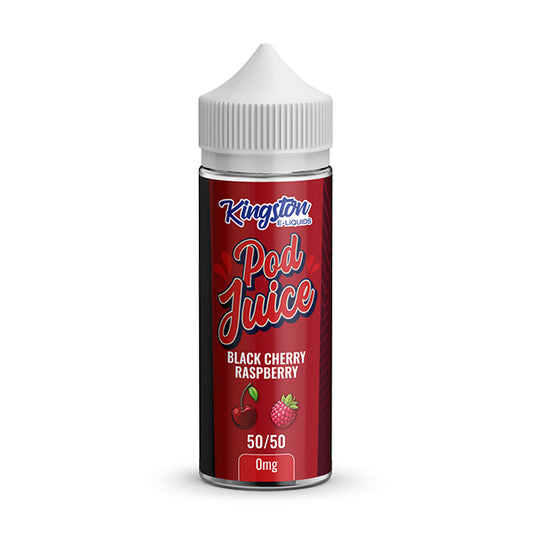 Kingston Pod Juice Black Cherry Raspberry 100ml Shortfill