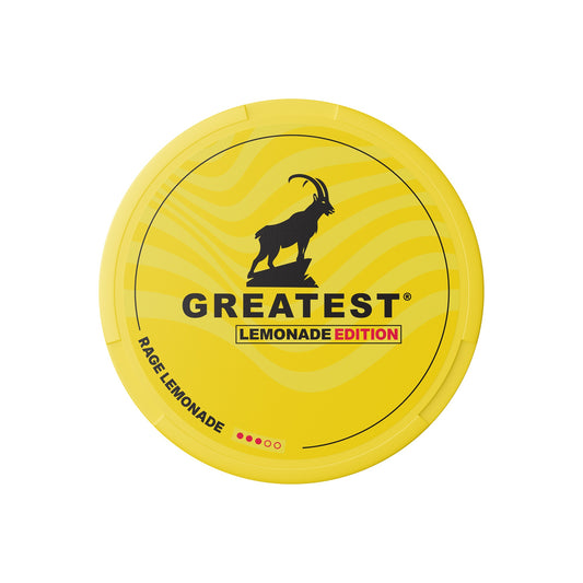 Greatest Rage Lemonade Nicotine Pouches 10mg - 20 Pouches