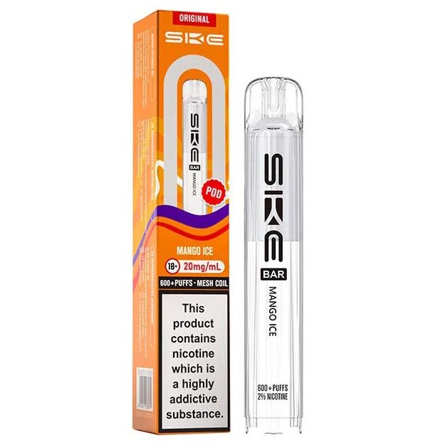 Mango Ice Bar 600 20mg Prefilled Pods by SKE Crystal