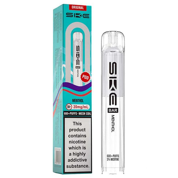 Menthol Bar 600 20mg Prefilled Pods by SKE Crystal