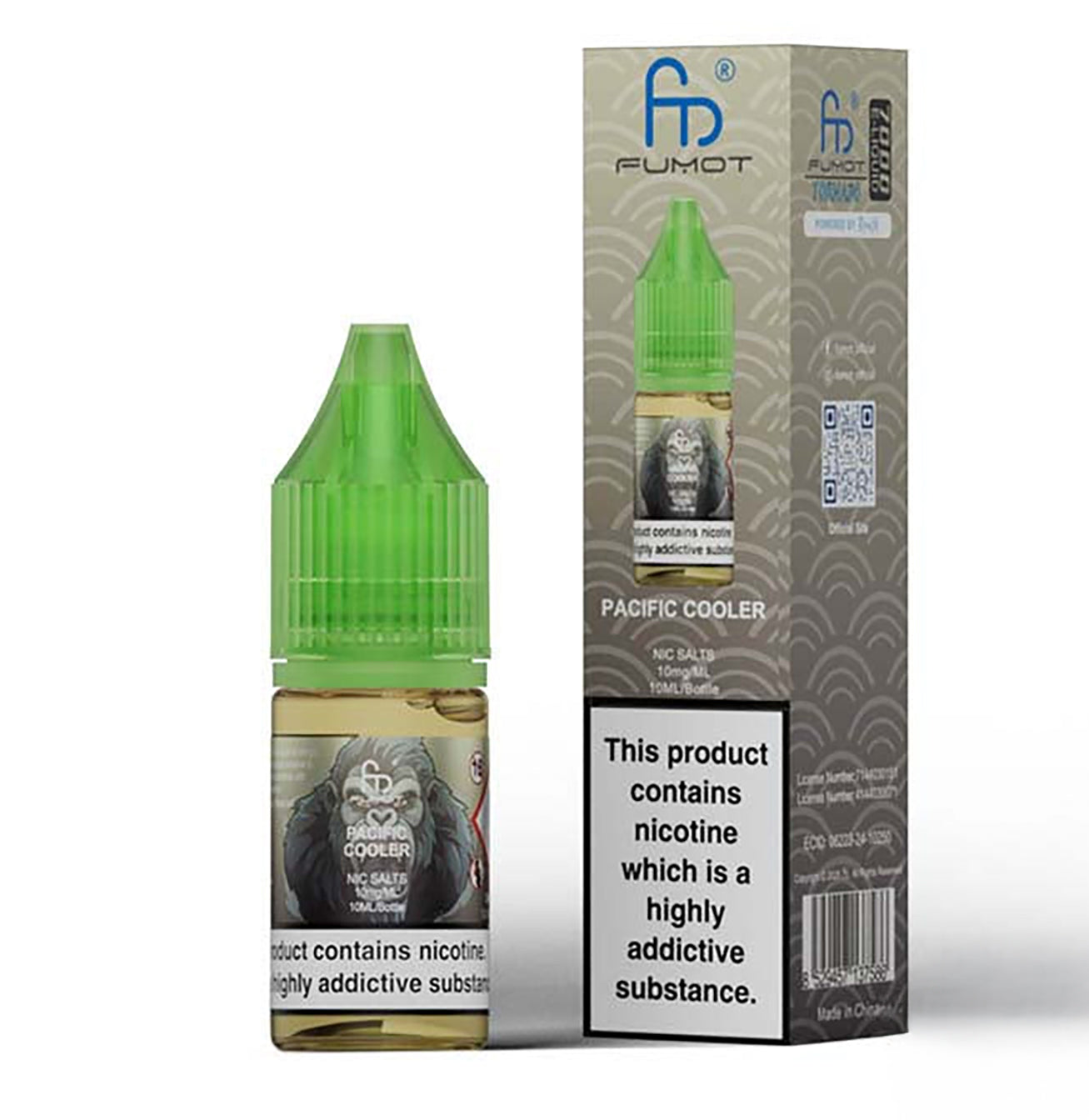 Pacific Cooler Nic Salt by RandM - Nic Salts UK