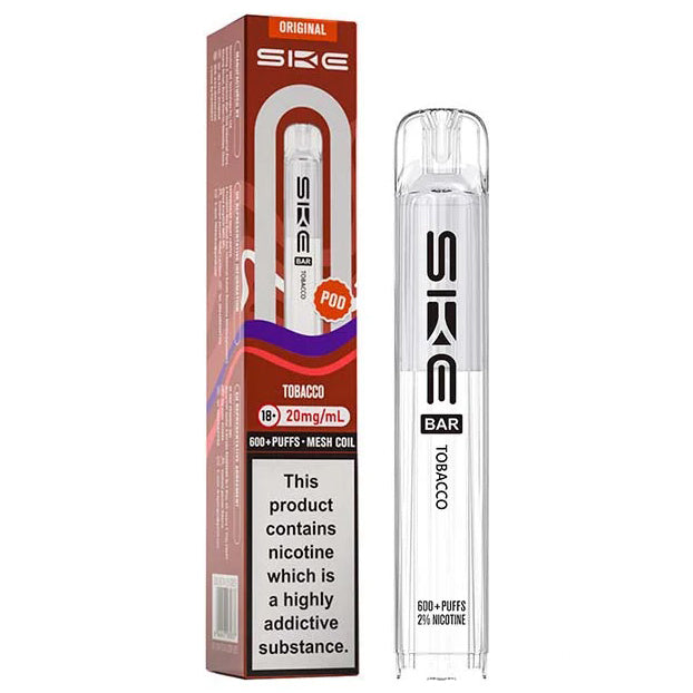 Tobacco Bar 600 20mg Prefilled Pods by SKE Crystal