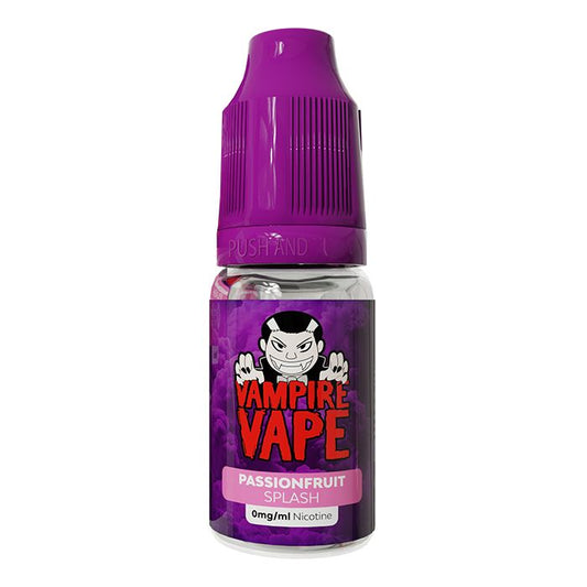 Passionfruit Splash Nic Salt by Vampire Vape - Nic Salts UK